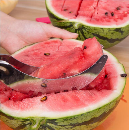 Stainless Steel Watermelon Slicer Cutter Knife Kitchen Gadgets