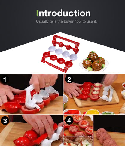 Creative Plastic Meatballs Maker Kitchen Gadgets