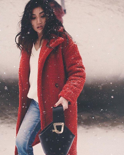 Vintage Long Sleeves Coat Jacket