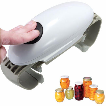 Touch Jar Can Bottle Opener Automatic Electric Hands Free Operation Kitchen Gadgets