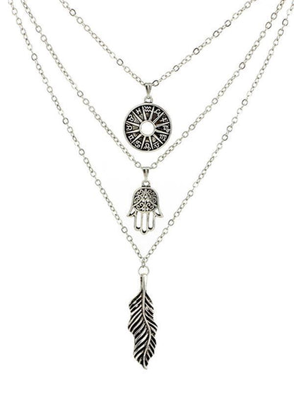 Vintage Punk Multilayer Necklaces Accessories