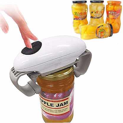 Touch Jar Can Bottle Opener Automatic Electric Hands Free Operation Kitchen Gadgets