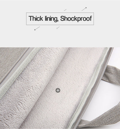 Protective Zipper Macbook Shoulder Laptop Bag