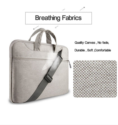 Protective Zipper Macbook Shoulder Laptop Bag