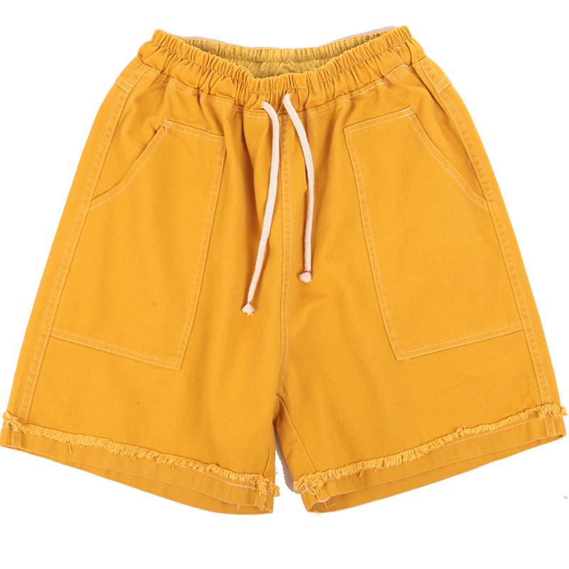 Hand Made Casual Distressed Cotton Pants