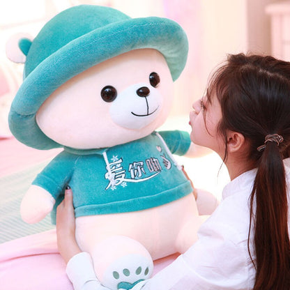Hat Teddy Bear Plush Toys Stuffed Animals Playmates Kids toys Christmas Graduation Gifts