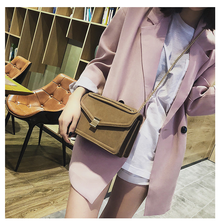 Elegant Female Flap Square Bag