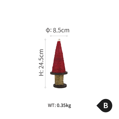 Hemp Rope Winding Christmas Tree
