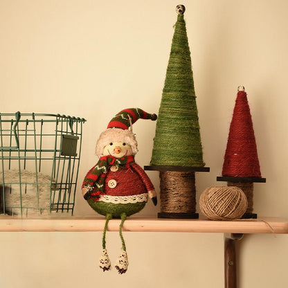 Hemp Rope Winding Christmas Tree