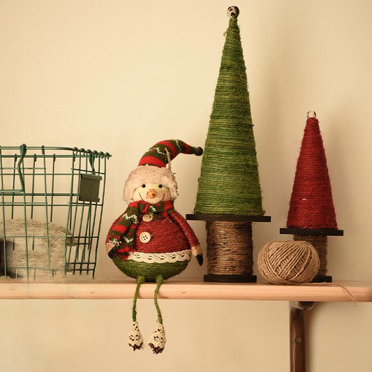 Hemp Rope Winding Christmas Tree