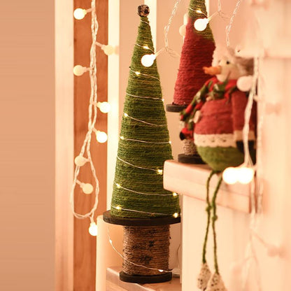 Hemp Rope Winding Christmas Tree