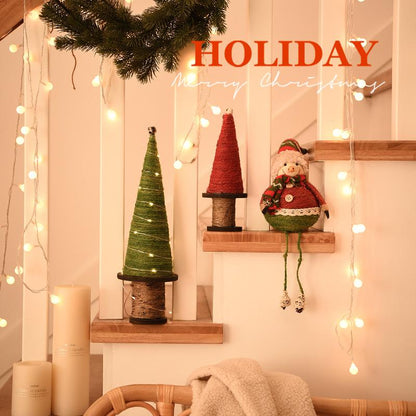 Hemp Rope Winding Christmas Tree