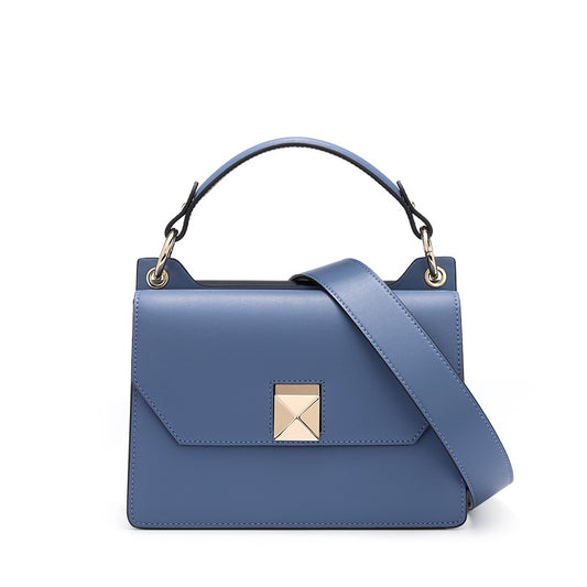 High-end Single-shoulder Leather Handbag