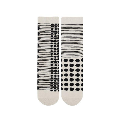 High Quality Jacquard Casual Socks - 5 Pairs