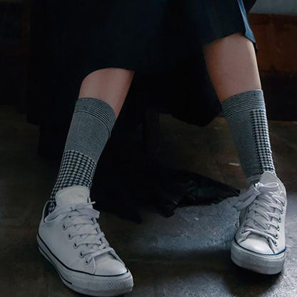 High Quality Jacquard Casual Socks - 5 Pairs