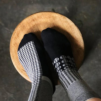 High Quality Jacquard Casual Socks - 5 Pairs