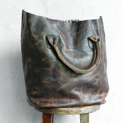 Leather Casual Women Brown Handbag