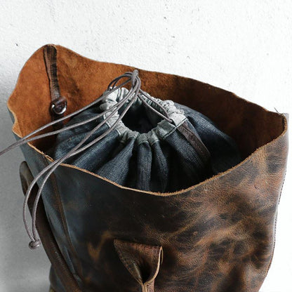 Leather Casual Women Brown Handbag