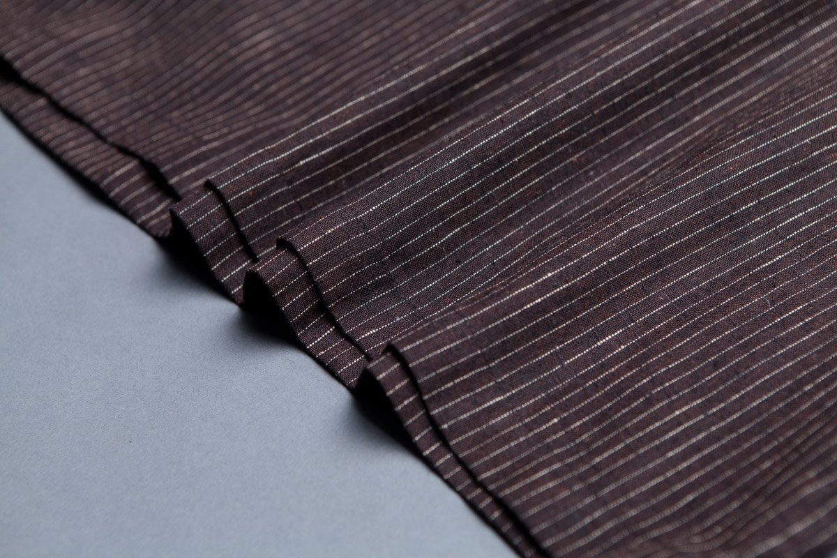 Summer Women Casual Stripe Pockets Wide Leg Long Pants