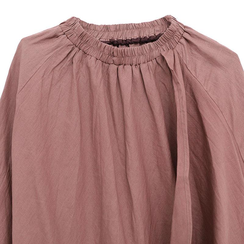 Women Casual Loose Elastic Waist Irregular Skirt