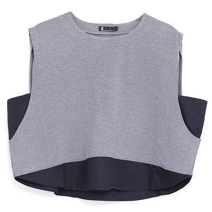 Women's Loose Round Neck Sleeveless Vest