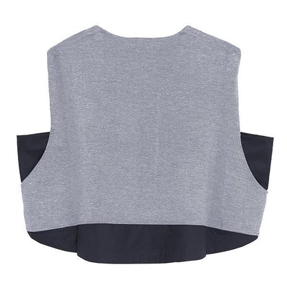 Women's Loose Round Neck Sleeveless Vest