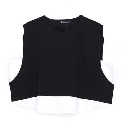Women's Loose Round Neck Sleeveless Vest