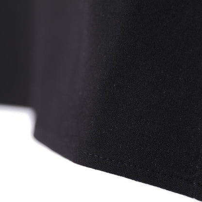 Women's Loose Round Neck Sleeveless Black And White Vest