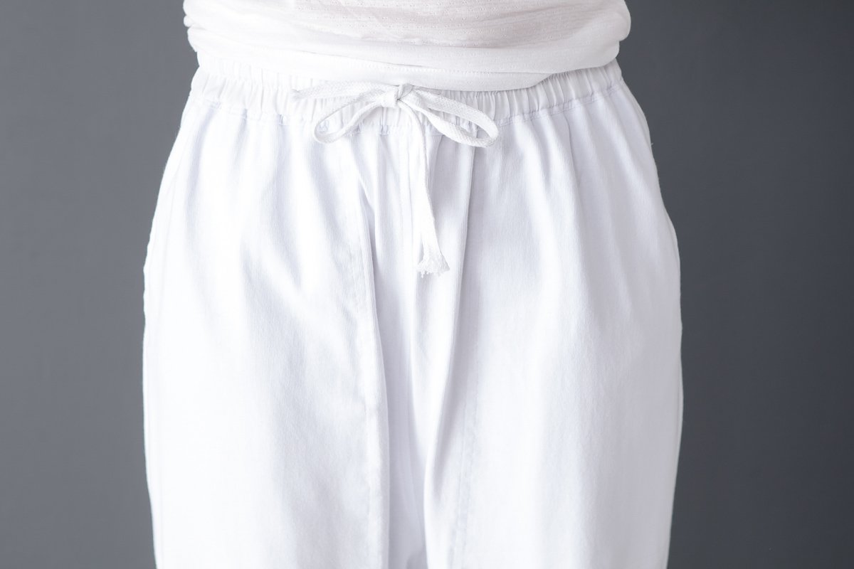 Casual Women Solid Black Linen Cotton Pants