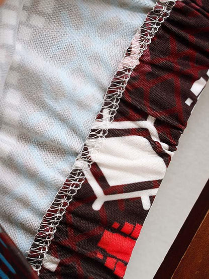 Bohemia Elastic Casual Pants Bottoms