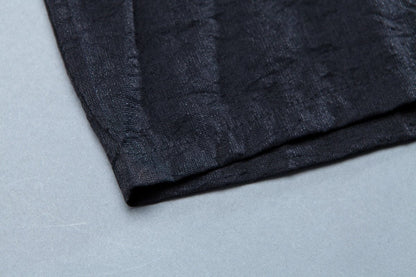 Short Sleeve Casual Round Neck Black Summer Dress