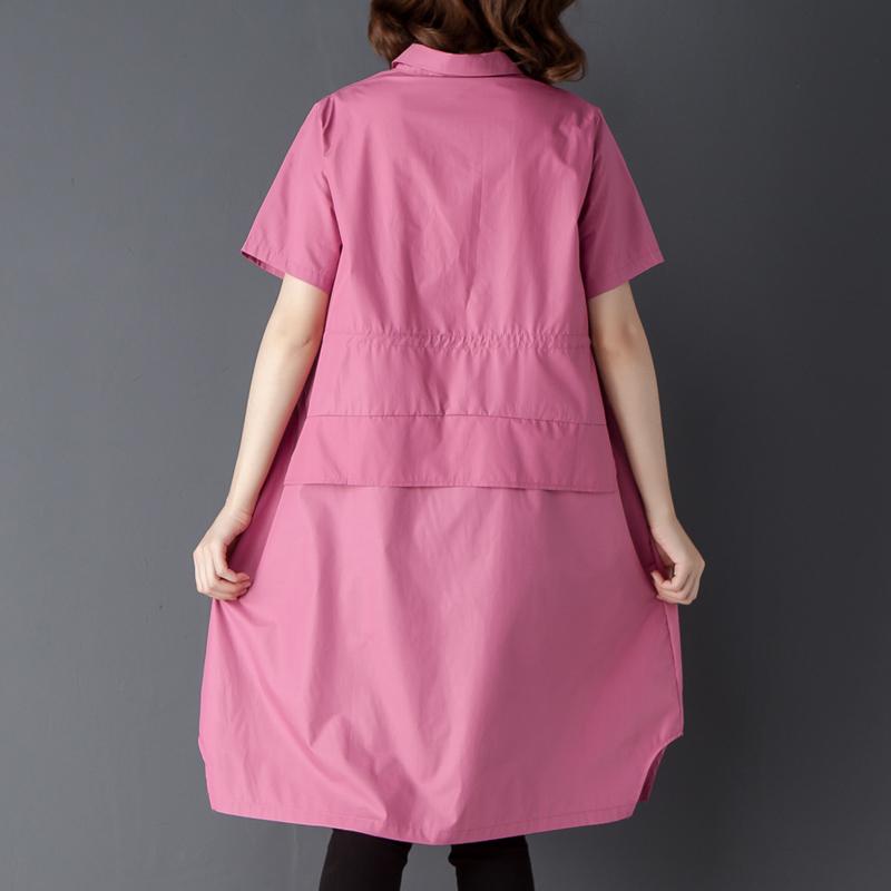 Single Breasted Summer Short Sleeve Shirt