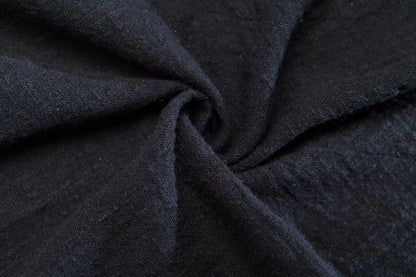 Women Casual Sleeveless Blouse Black Linen Outerwear