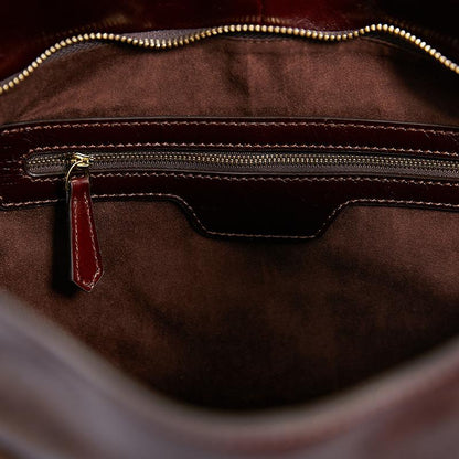 Irregular Retro Leather Women Shoulder Bag