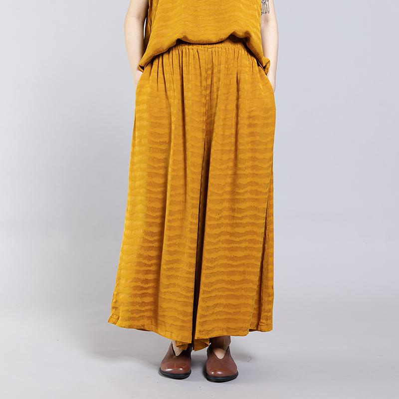 Jacquard Solid Color Two Piece Set