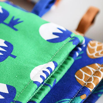 Kitchen Baking Printed Anti-scalding Gloves