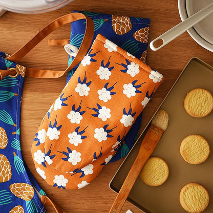 Kitchen Baking Printed Anti-scalding Gloves