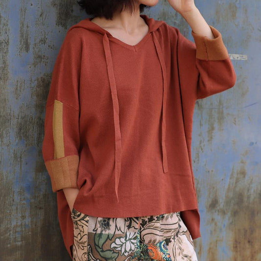 Lacing Pure Color High Low Hem Shirt