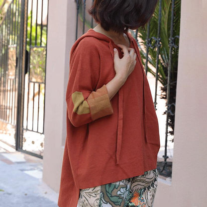 Lacing Pure Color High Low Hem Shirt
