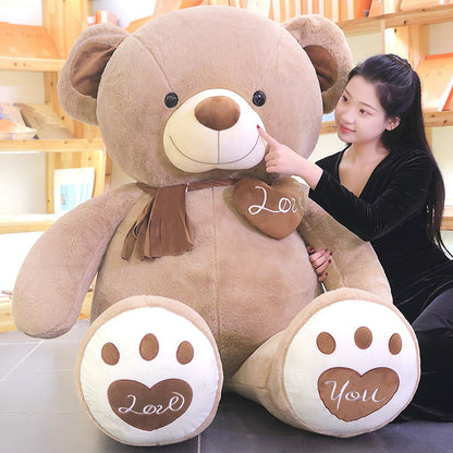 Large Selling Toy Big Size American Giant Bear Skin Teddy Bear Coat Good Quality Factary Price Soft Toys for Girls Toys