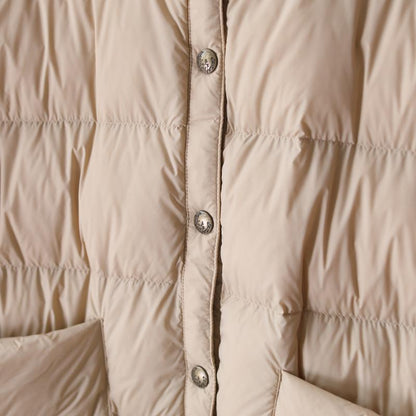 Large Pockets Hooded Winter Thick Down Coat