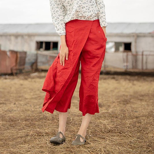 Layer Cloth Design Personality Plus Size Pants