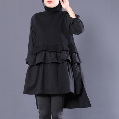 Layering Solid Fashion Turtleneck Women Top