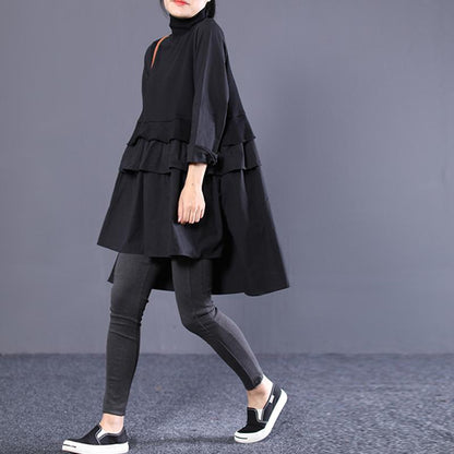 Layering Solid Fashion Turtleneck Women Top