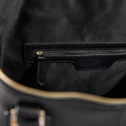 Leather Solid Fashion Zipper Shoulder Bag