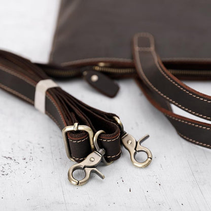 Leather Solid Retro Square Tote Bags