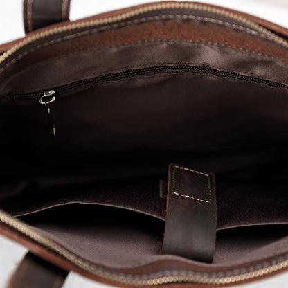 Leather Solid Retro Square Tote Bags