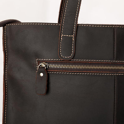 Leather Solid Retro Square Tote Bags
