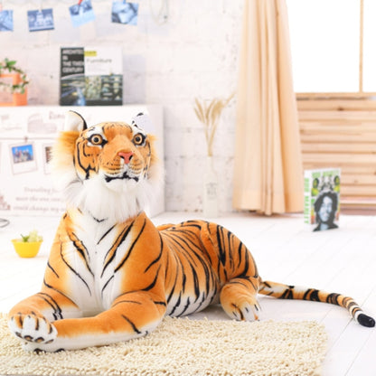 Length including tail Tiger Plush Toy Simulation Tiger Soft Animal Tiger Plush Pillow Toy Doll Kids Gift Stuffed Animals