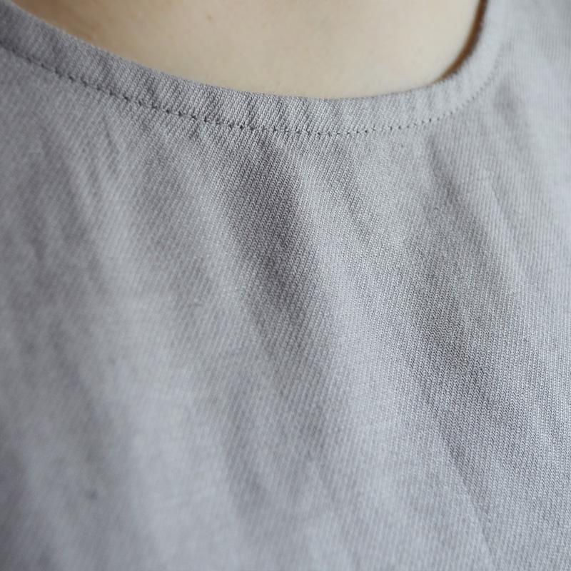 Letter Printed Loose Pullover Linen T-Shirt